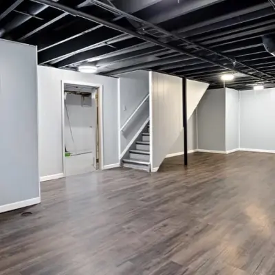 Basement Renovation — House Painting Services project by Paint To Life, LLC