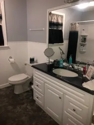 Restroom — House Painting Services project by Spectrum WallCo Painting, LLC