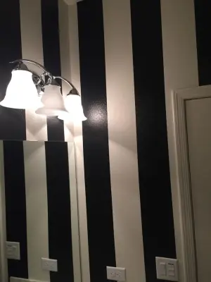 Restroom Stripes — House Painting Services project by AllPro Painters