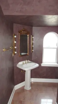 Venetian Plaster for Bathrooms — House Painting Services project by VN Faux Painting