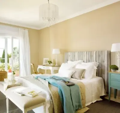 Lovely Bedroom Painting Project — House Painting Services project by Painter1 Of Austin