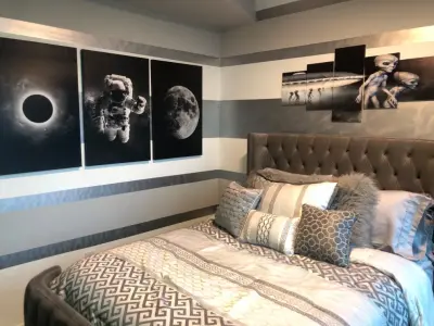 Wall Art for the Bedroom — House Painting Services project by Extraordinary Walls