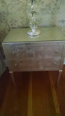 Nightstand Furniture — House Painting Services project by Elite Artisans Decorative Painting