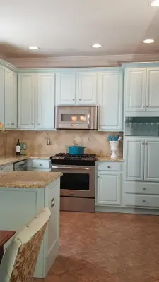 Azure Cabinets — House Painting Services project by S & S Painting