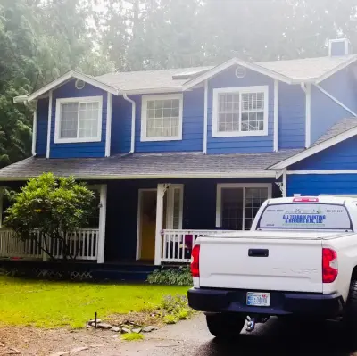 Azure Residence — House Painting Services project by All Terrain Painting & Repairs NW
