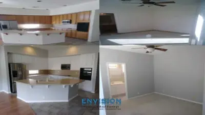 Interior Cabinet Painting — House Painting Services project by Envision Painting
