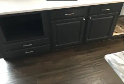 Cabinet Makeover 2 — House Painting Services project by Contemporary Painting