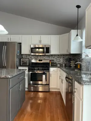 Cabinet Refinishing - 2021 — House Painting Services project by MacFarland Painting INC