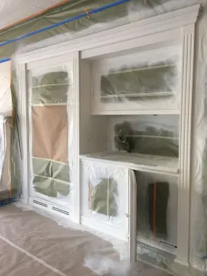 Cabinet Resurfacing — House Painting Services project by Karoll Julian Inc.