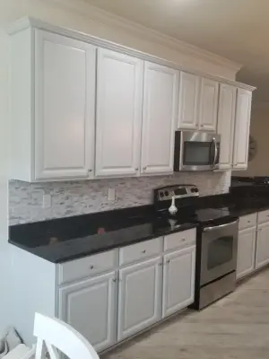 Cabinet Restoration — House Painting Services project by Flawless Finish Inc.