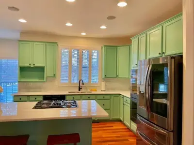 Cabinet Restorations — House Painting Services project by Resolution Painting