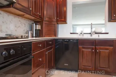 Cabinet Resurfacing — House Painting Services project by One Stop Painting & Renovating, Inc.