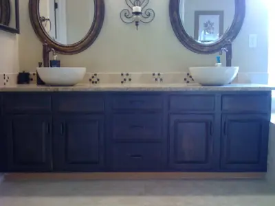 Cabinet Finish — House Painting Services project by Val's Brush Painting Services, LLC