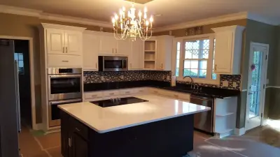 Cumming Kitchen Cabinets — House Painting Services project by 360 Painting Of North Georgia