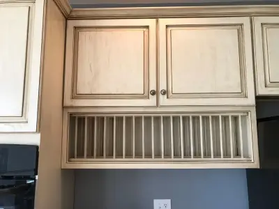 Cabinet Glazing — House Painting Services project by Parviz Painting MD LLC