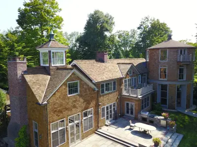 Cedar Wash Carriage House Lane, Waccabuc NY — House Painting Services project by Pound Ridge Painting Co.