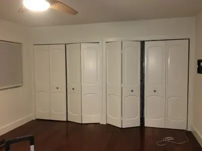 White Closet Doors — House Painting Services project by CertaPro Painters Of North Miami