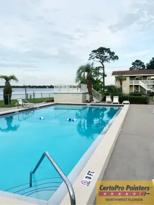 Fort Walton Beach, FL Commercial Exterior Project — House Painting Services project by CertaPro Painters Of Northwest Florida