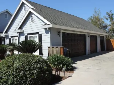 Beautiful Sky Blue Outdoor Paint — House Painting Services project by Ellisons Painting