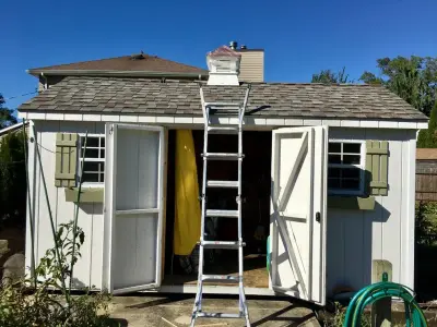 Cupola setup — House Painting Services project by D.A. Modern Touch Painting & Carpentry LLC