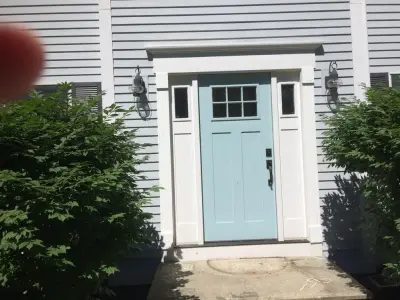 Bespoke Front Entrance — House Painting Services project by North Shore Painting Services