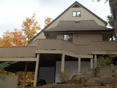 Windham NY Deck and House Staining — House Painting Services project by Kellogg's Painting