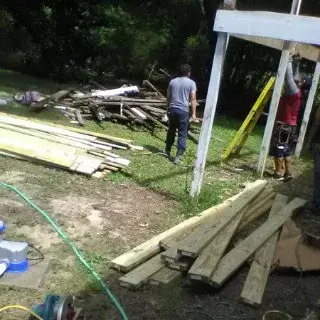 Deck construction — House Painting Services project by Jaxon's Painting