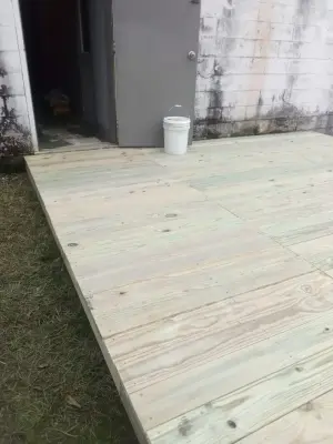 Deck building — House Painting Services project by D&J Services