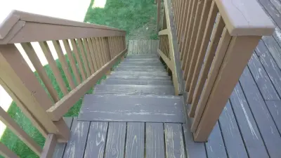 Ellettsville Deck — House Painting Services project by Mr. Brush, LLC