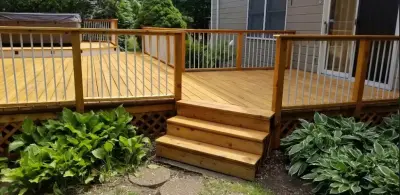 Deck Staining — House Painting Services project by M & T Painting & Renovation LLC