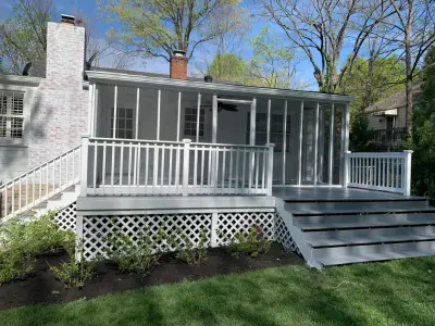 Deck Refreshing — House Painting Services project by Nash Painting