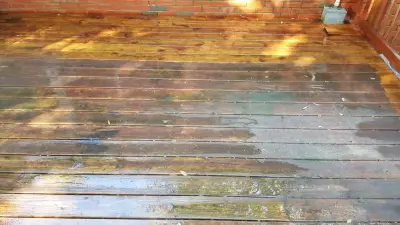 Deck Cleaning Service — House Painting Services project by DeHaan Painting
