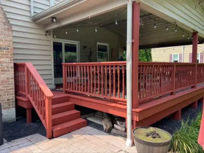 Deck Resurfacing — House Painting Services project by Petitti Painting