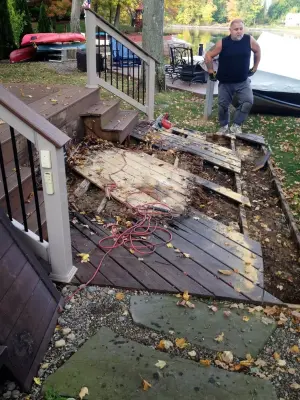Deck refurbishment — House Painting Services project by Ski's Painting & Renovations, LLC