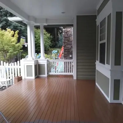 Deck Finishing — House Painting Services project by In A Rush To Brush