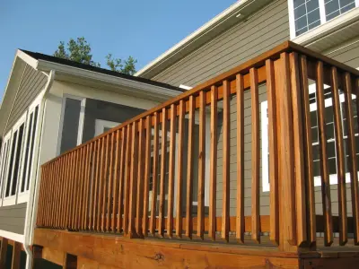 Deck Finishing — House Painting Services project by Blue Sky Painting