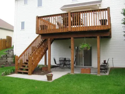 Patios and Canopies — House Painting Services project by Scotts Painting & Staining Inc
