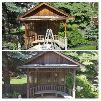 Staining Projects for Decks, Patios, and More — House Painting Services project by High Rollers Painting