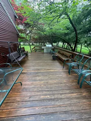 Franklin Deck Refinishing — House Painting Services project by Hudson Paint Contracting & Refinishing By Hudson