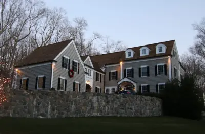 Deer Park Road, New Canaan, Connecticut — House Painting Services project by Pound Ridge Painting Co.