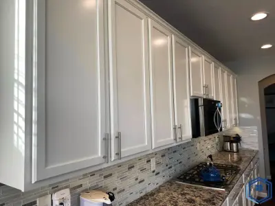 Denver Cabinet Painting Project — House Painting Services project by Kind Home Solutions