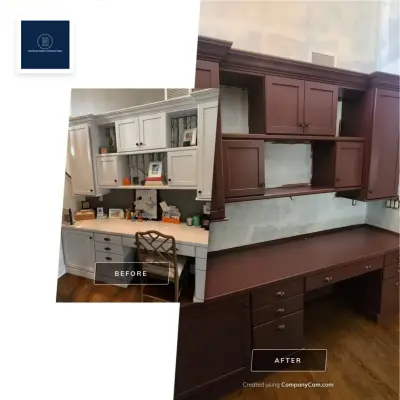 Workstations — House Painting Services project by Hudson Paint Contracting & Refinishing By Hudson