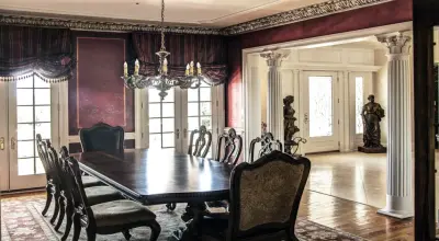 Dining Room Transformation - Walls, Ceiling, Crown Molding — House Painting Services project by Nashville House Painters