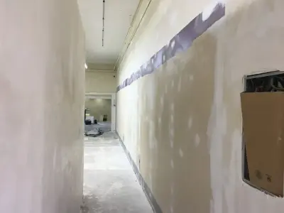 Wallboard Restoration — House Painting Services project by North Shore Painting Services