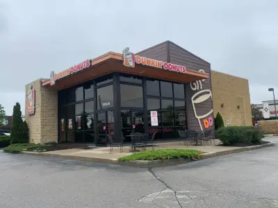 Dunkin Donuts - Outside Painting for a Colleague — House Painting Services project by Garcia Painting Pro LLC
