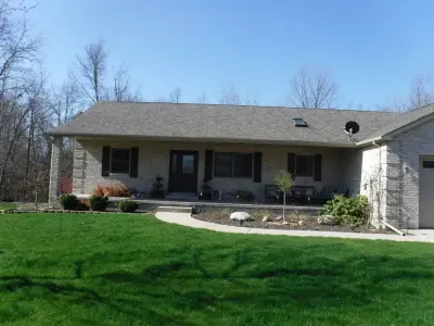 Schererville Outdoor Painting — House Painting Services project by Calumet Painting & Restoration