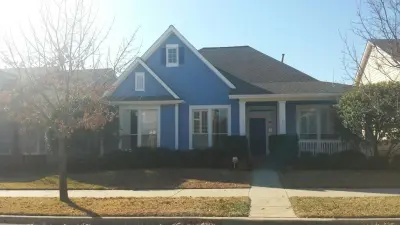 Exterior Basement Home — House Painting Services project by Southern Painting - Southlake