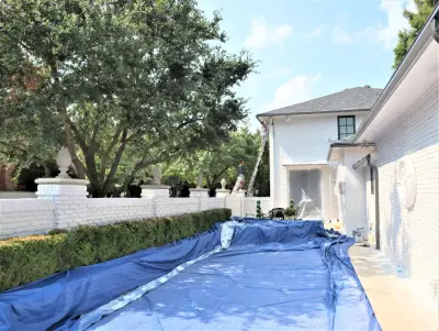 Outdoor Brick Coating — House Painting Services project by America's Painters Pro
