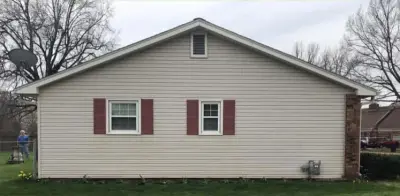 Outdoor Painting — House Painting Services project by Toliver Painting & Refinishing