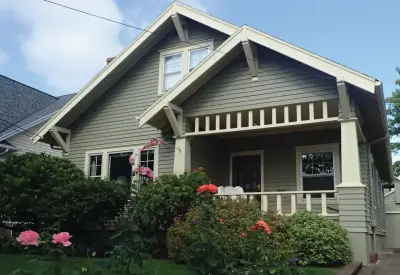Outdoor Painting - Greens — House Painting Services project by Weinmann Painting